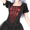 Sinister - 1180 Robe courte - Noir/Bordeaux rouge Product image